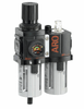 ARO C38121-600-VS Air Filter-Regulator-Lubricator Combination, 1/4" NPT
