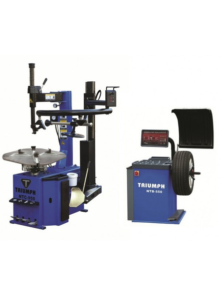 Triumph NTC-950-1 + NTB-550 TIRE CHANGER AND WHEEL BALANCER