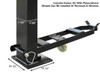 Atlas® APEX9 ALI Certified  4-Post Lift + RJ6 Rolling Bridge Jacks Combo 
