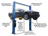 Atlas®  (ATEATTD9OHSCSS) (SM)9,000 lb. Capacity 2-Post Overhead Lift