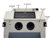 Atlas Equipment SBC420 Standard Sandblast Cabinet with Vacuum
