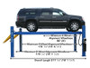 Atlas® 414A 14,000 Lbs.  4 Post Alignment Lift