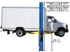 Atlas® PV-15P Overhead 15,000 lbs capacity Adjustable Height 2 Post Lift (EXTRA WIDE/EXTRA TALL)