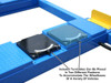 Atlas® 412A 12,000 Lbs. Commercial Grade 4 Post Alignment Lift w/Turntables