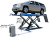 Atlas® Alignment Lift Combo - 12AWFSL-N Commercial Alignment Scissor Lift and (2) RJ-6 Rolling Jacks