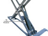 Atlas® Alignment Lift - 12AWFSL-N Commercial Alignment Double Scissor Lift
