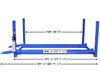 Atlas® Apex 14 ALI Certified Commercial Grade 14,000 Lb. Capacity 4 Post Car Lift