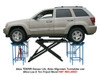 Atlas®  (ATEATLASWHLSTD) Set of 4 Wheel Stands