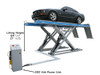 Atlas® Alignment Lift Combo - 12AWFSL-N Commercial Alignment Scissor Lift and (2) RJ-6 Rolling Jacks