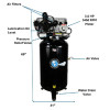  Atlas® 5HP 80 Gallon Vertical Air Compressor (No Mag Starter)