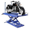 Tuxedo M-1500C-HR Motorcycle lift shown with standard accessories
