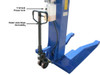 Ideal MSC-6KLP  6,000 lb. capacity Mobile Single Column Lift