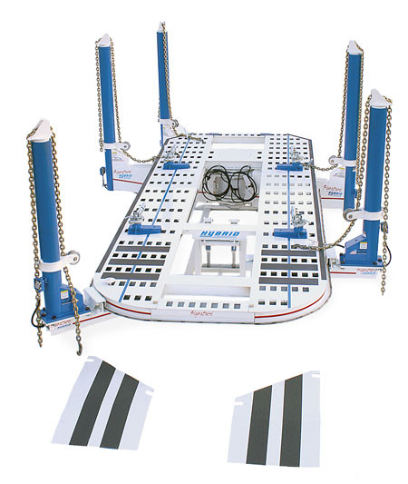 Signature Hybrid 20' Three Tower Frame Machine - 2 Main and 1 Roller