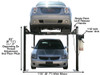 Atlas Garage Pro 8,000  Standard Width 4-Post  8,000 LBS Capacity