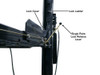 Atlas® Garage Pro 8000 EXT-L Portable 8,000 Lbs. Capacity 4 Post Lift (Extra Tall, Extra Long)