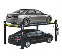 AMGO 409-HP 9,000 lbs. Capacity  4-Post  Tall Parking Auto Lift -Accessories included.