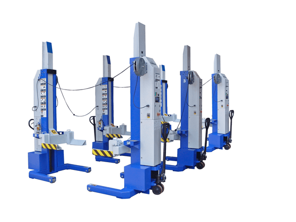 Ideal MSC-13K-B 6 x Single Mobile Column Lift System 78,000Lbs. Capacity